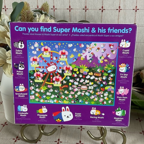 Moshi Moshi Kawaii Where is Flower Moshi? Where is Super Moshi? Jigsaw Puzzles - Picture 3 of 7
